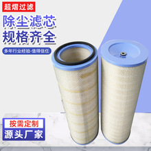 空氣濾芯工業過濾粉塵用自潔式除塵濾芯阻燃防靜電粉塵濾芯