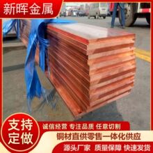 國標T2紫銅排 接地紅銅排 50*5 TMY銅母線鍍錫零切 C1100無氧銅排