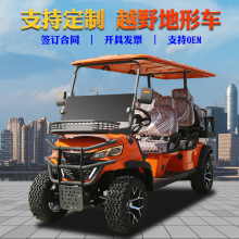 出口外貿酒店景區機場電動觀光車巡邏車4座6座8座越野高爾夫球車