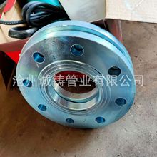 船用鍍鋅NPT螺紋法蘭片 帶徑國標絲扣法蘭 熱鍍鋅螺紋絲扣法蘭盤