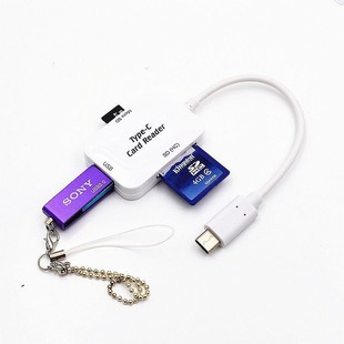 YTPE-C HUBһ x TF SD USB2.0 4PORTS HUBCOMBO