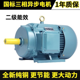 工廠直供三相異步電動機YE4 0.55KW4P(0.55千瓦4極)動力全銅電機