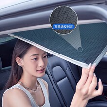 適用石墨烯特斯拉遮陽簾modely煥新3車頂天幕天窗防曬汽車遮陽擋