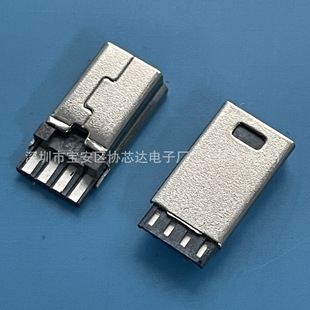 MINI USB 5P^ ǰ  4P^B wL=13.0