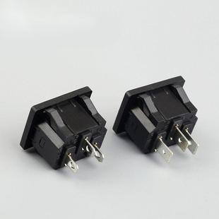 直銷供應AC-05品字電源插座折疊空心鐵針品字源插座AC-05電源插座