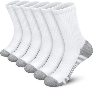 Men Cushion Running  Crew Socks Outdoor Sports 羳SֱN