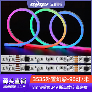 3535ledòʟ24V96/IC16703ȫ޺rgb 8mmcm