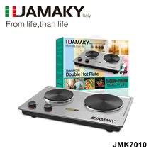 JAMAKY 雙頭電熱爐嵌入式大功率爆炒電熱爐雙灶台式雙眼商用灶