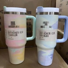 爆款跨境亞馬遜爆款史丹利同款保溫杯2代40oz不銹鋼汽車杯車載