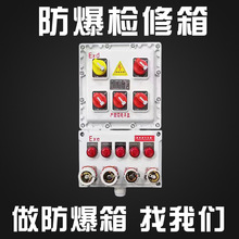防爆插座箱定做 IIB級防爆型 隔爆型檢修電源配電控制箱 咨詢報價