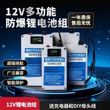 5V/12V戶外太陽能儲控一體蓄電鋰電池路燈監控移動電源防水帶顯示