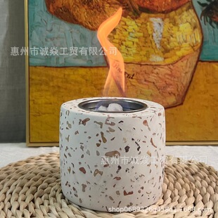 亞馬遜熱銷室內便捷式取暖器戶外露營酒精壁爐廠家