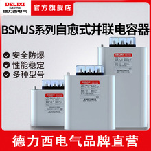 德力西三相自愈式低壓並聯電力電容器BSMJ0.45無功補償電容器450V
