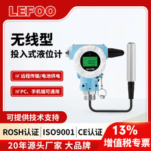 力夫LFT3600無線投入式液位計遠傳4G水位計電池款帶顯液位傳感器