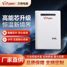 Vangood燃氣熱水器室外機戶外機24升家用天然氣恆溫防凍零冷水