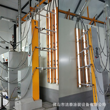 供應噴塗設備全自動噴粉生產線電梯部件噴粉生產線