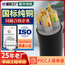 ZR YJV國標銅芯電力電纜 1 2 3 4 5芯10 16 25 35 50平方低壓電纜