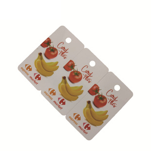 PVC|CMYKɫӡˢ3T Keytag card PVC