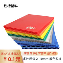 現貨PP中空板周轉箱墊板防靜電光伏板環保標准可循環箱源頭工廠