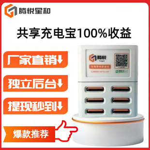 廠家直批共享充電寶掃碼租用充電寶多場景租借機櫃商用合作投放