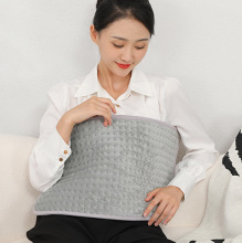 電熱暖身毯9檔溫控發熱毛毯坐墊冬季披蓋小電熱毯暖腰腹部加熱墊