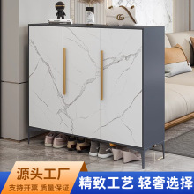 鋼制鞋櫃現代簡約門廳櫃隔斷玄關櫃簡約裝飾門廳櫃鐵藝鞋櫃儲物櫃