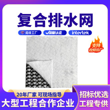 三維復合排水網隧道工程HDPE土工排水網鐵路公路路基定制排水網