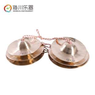 軍鼓釵水鑔學生津片釵響鑔打擊樂器鑼鼓手工鍛造黃銅京釵響銅軍鑔