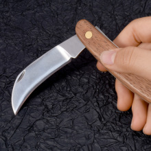 廠家供應不銹鋼電工刀剃刀工具電工剝線開線刀露營野營折疊水果刀