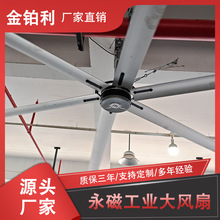 現貨直發超大型工業風扇7.3米工業吊扇工廠用永磁直驅大風扇降溫