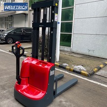 電動叉車1.5噸步行式升高液壓升降地牛2t全電動托盤小型堆高車