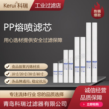 PP熔噴濾芯10寸20寸30寸40寸PP棉濾芯反滲透精密保安過濾器濾芯