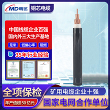 明達定制線纜50/95平方工程電線聚氯乙烯絕緣單芯純銅國標電纜線