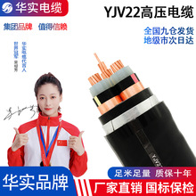 直銷直銷YJV22銅芯高壓帶鎧電力電纜線8.7/15kv 3芯185/240/300