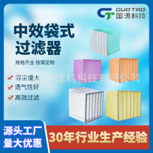中效袋式過濾器中央空調通風過濾網進出風口空氣除塵粉塵清潔過濾