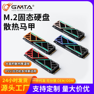 GMTA M.2散熱馬甲片散熱器固態硬盤SSD游戲迷你簡單快速便攜降溫