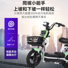 外貿批發國標電動車小型車成人代步電動跨境自行車助力兩輪電瓶車