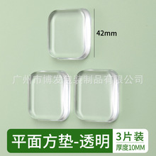 跨境專供透明無痕硅膠防撞貼加厚靜音貼門把手冰箱緩沖墊現貨批發