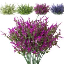 海馬草塑料花仿真花束 仿真植物綠植盆栽花卉仿真植物假花牆麥穗