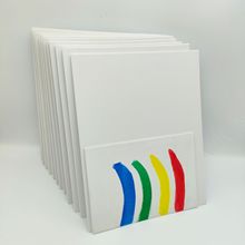 木子蘭帆布油畫板油畫布布板顏料丙烯初學者 油畫無框畫板空白