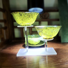 亞克力展示架透明手辦展台展架首飾珠寶化妝品茶幾古玩擺放陳列架