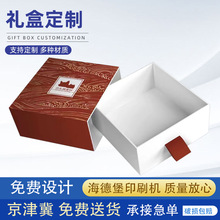高端禮盒保養品禮盒飛機盒印刷白卡彩盒燙金瓦楞硬紙板禮盒