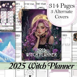 羳Rd¿2025 Witch PlannerŮҎҎ՚vY