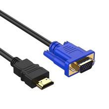 HDMI轉VGA  hdmi轉DB15PIN 1080P高清線 電腦主機機頂盒連接電視