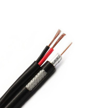 廠家生產 同軸電纜 黑色同軸線75ohm RG6 COAXIAL CABLE