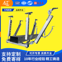 抗震支架單側消防管道管廊C型鋼材鍍鋅熱浸鋅防震吊架橋架支撐架