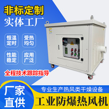 廠家按需可定工業防爆熱風機 畜牧大棚倉庫車間工業防爆熱風機