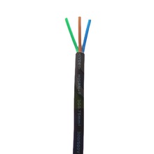 防水環保輻照橡膠線VDE認證H05RN-F 3*0.75平方電源線戶外防水線