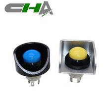 C312W 按鈕開關 IP67 防水開關 電控手柄按鈕 帶防護框 防誤觸