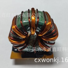 源頭工廠支持定制T56*28大功率差模磁環漆包線多股線並繞差模線圈